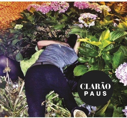 CD cover: person among hydrangeas, with "Clarao" and "Paus" text.