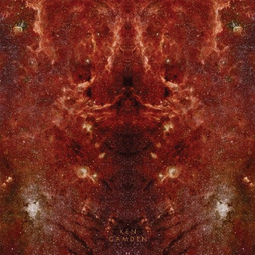 Red and orange nebula image with "Ken Camden" text at bottom.