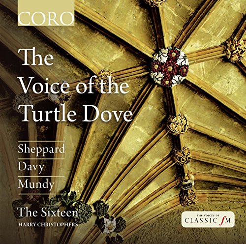 CD cover for “The Voice of the Turtle Dove” by The Sixteen.