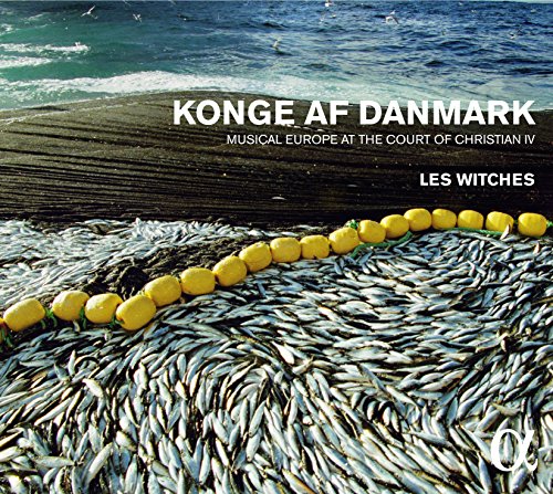 CD cover with beach scene, yellow buoys, and text "Konge Af Danmark".