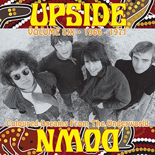 CD cover for “Upside Down Vol 6” featuring a vintage band photo.
