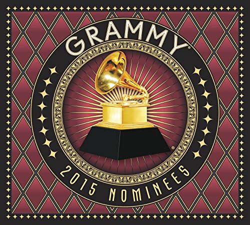 Grammy Awards nominee CD cover featuring a golden gramophone on red background.