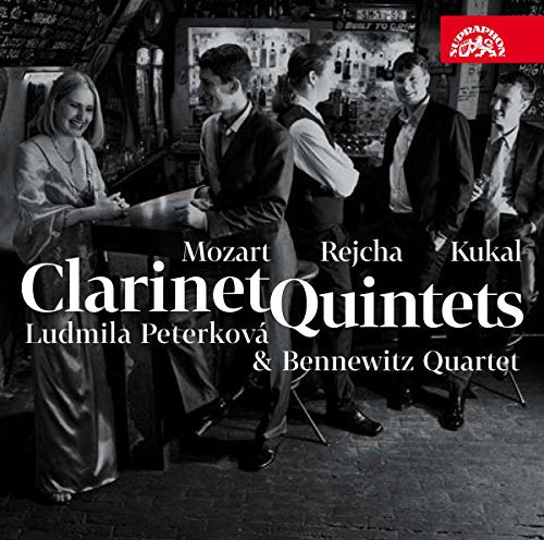 "Black and white CD cover with musicians in a bar, text overlay."