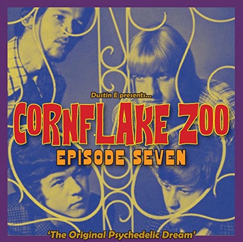 CD cover for "Cornflake Zoo Episode 7" with portraits and swirling designs.