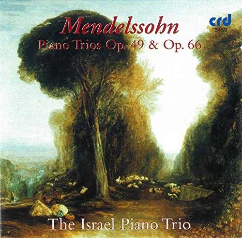 CD cover: painting of a tree-lined path with musicians in the distance.