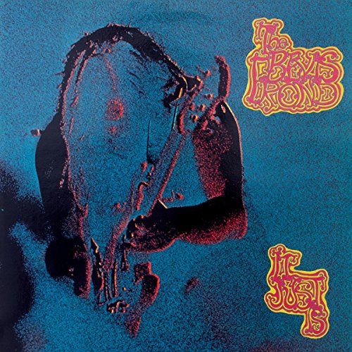 Vinyl record cover: guitarist silhouetted in blue with orange text.