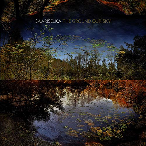 CD cover with a landscape of trees and water reflection.