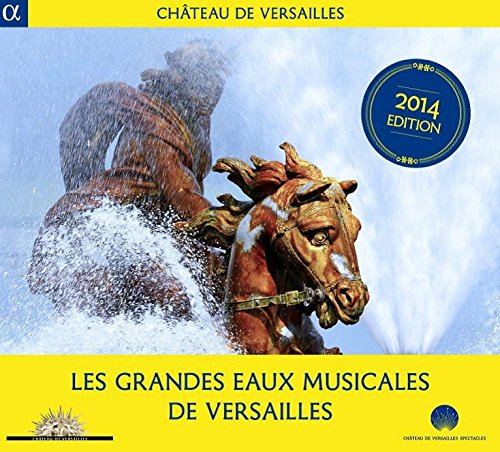 The image depicts a CD cover featuring a golden horse statue with water splashing around it.