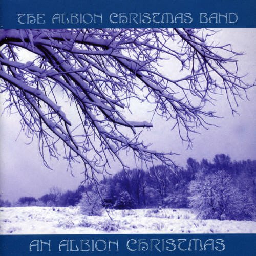 "CD cover with snowy landscape and tree branches, blue-toned image with text at top and bottom."