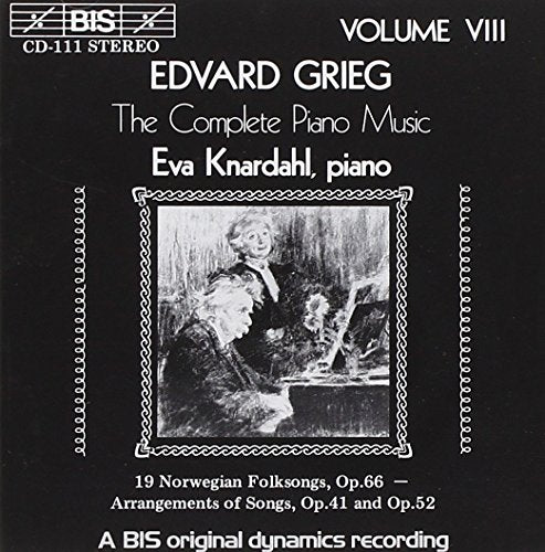 Black CD cover with white text and a black-and-white image of a woman playing piano.