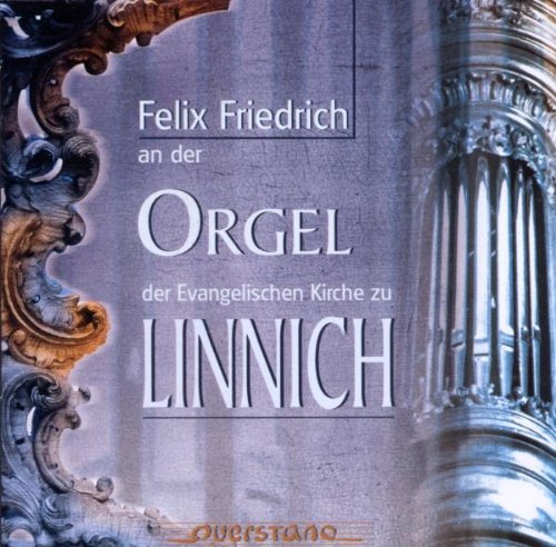 CD cover featuring ornate organ pipes and grey marble background with white and orange text.