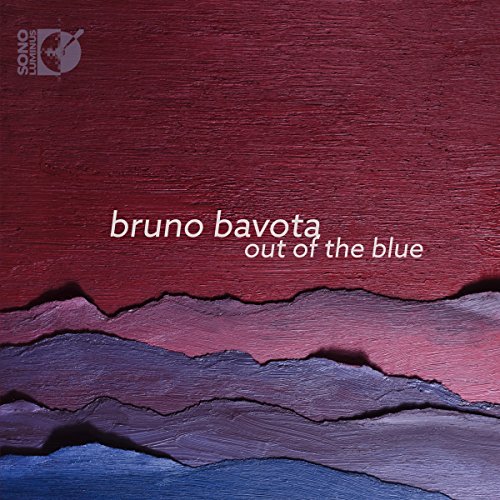 "Album cover with red to blue gradient, torn texture, and white text."