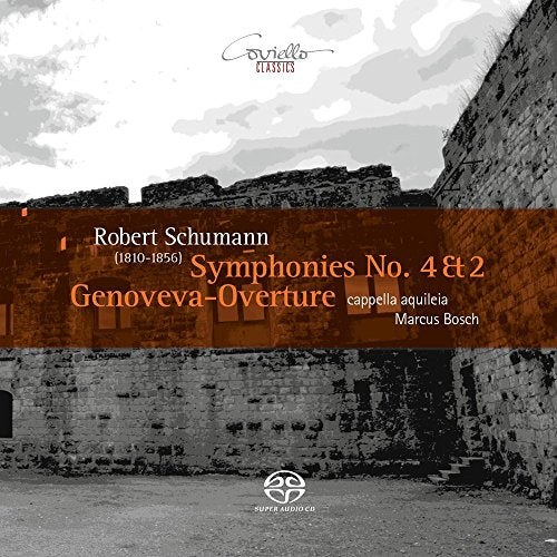 CD cover for Robert Schumann symphonies with a castle image.
