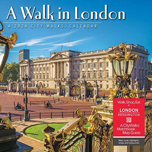 A Walk in London 2024 12 X 12 Wall Calendar