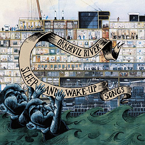 Okkervil River album cover: detailed illustration of a ship and figures.