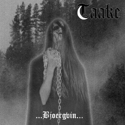 Black and white album cover featuring a person with long hair holding chains.