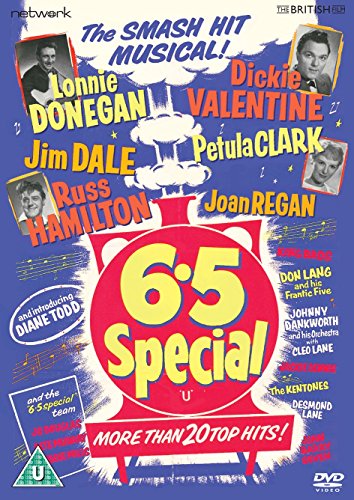 "Blue DVD cover with red and yellow text, featuring various artist names and images."