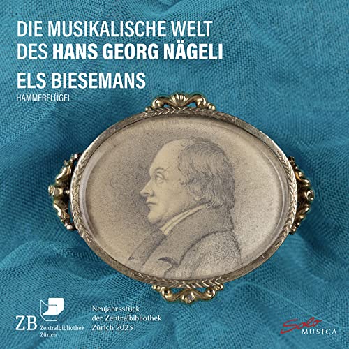 CD cover featuring a portrait of Hans Georg Nägeli in an oval frame.