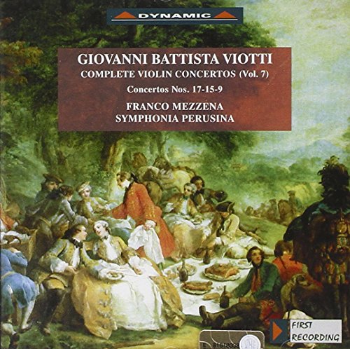 CD cover: painting of a picnic scene, text identifying Viotti violin concertos.