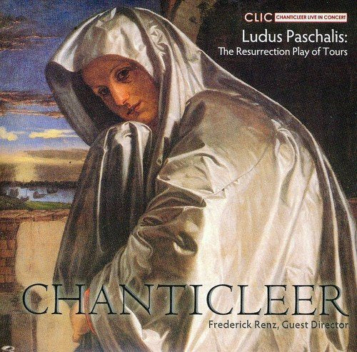 CD cover featuring a painting of a veiled woman, Chanticleer logo.