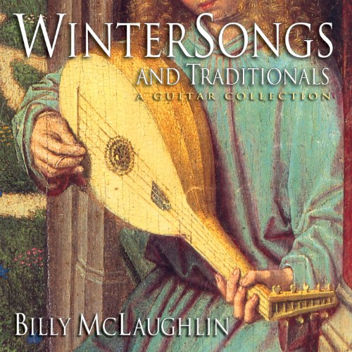 "Album cover featuring a person in green robes holding a lute-like instrument."