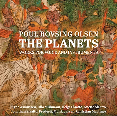 CD cover for "The Planets" by Poul Røvsing Olsen, with Renaissance art.