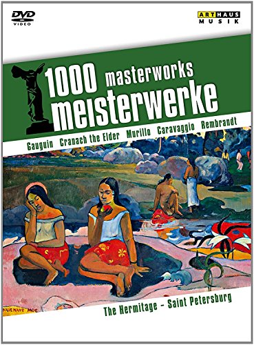 DVD cover with a painting of women in a landscape, green and white design.