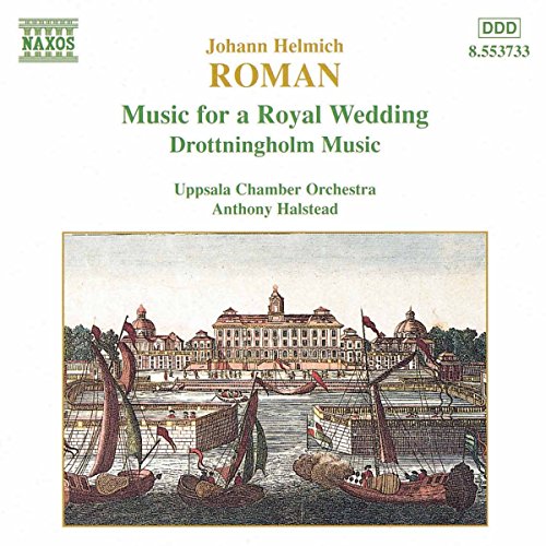 CD cover: "Roman" by Johann Helmich, featuring a baroque palace scene.