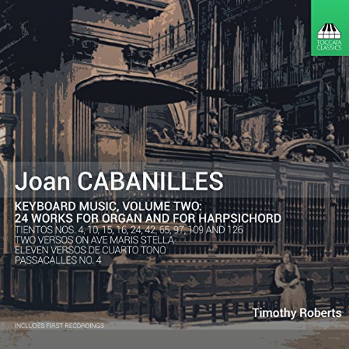 "CD cover with sepia-toned church image and white text listing music compositions."