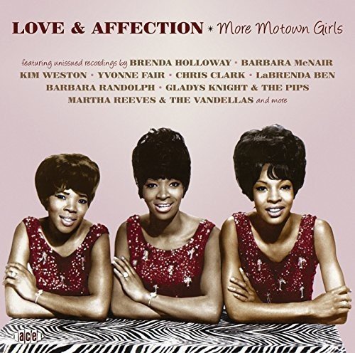 CD cover featuring three smiling Black women singers from Motown.
