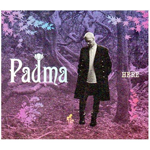 Purple-tinted album cover with man in dark coat standing in a forest.