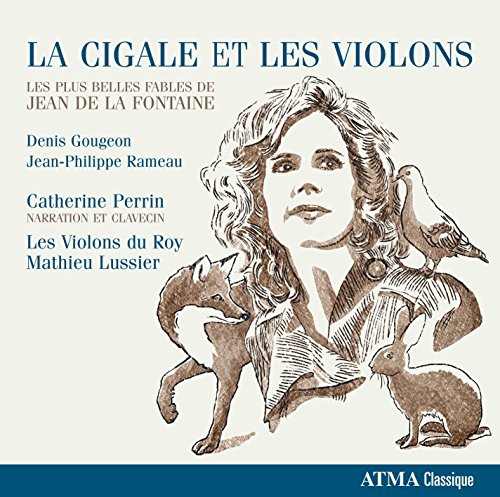 A CD cover featuring a sketch of a woman surrounded by animals.