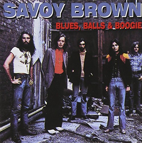 Savoy Brown album cover featuring a group of musicians in jeans.