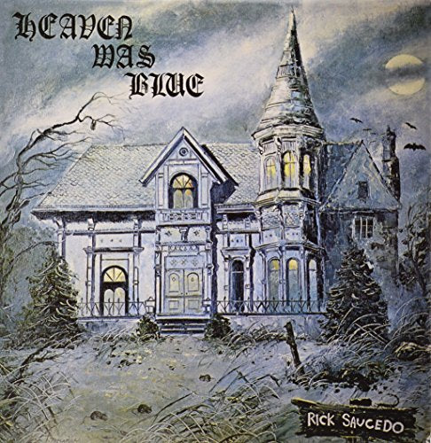Album cover: a painted, gothic church under a full moon.