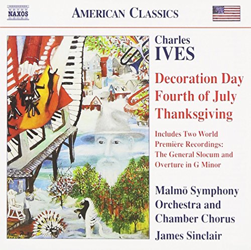 CD cover for Ives’ “Holiday Symphony” by Malmö Symphony Orchestra.
