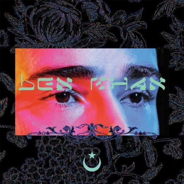 CD cover with close-up of eyes, floral patterns, and text "BEN KHAN".