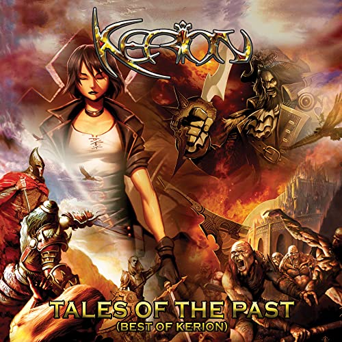 CD cover for Kerion’s “Tales Of The Past” featuring fantasy art.