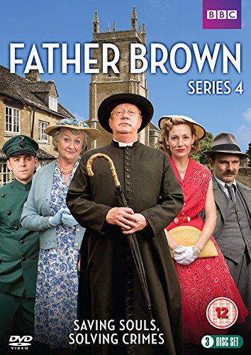 DVD cover featuring a priest and four others in period clothing outdoors.
