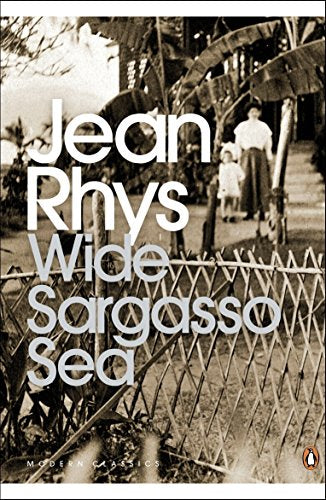 Book cover featuring a black-and-white tropical scene with a couple and a fence.