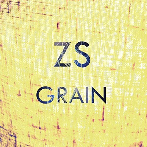 The image shows a yellow background with the text "ZS GRAIN" in blue letters. For accessibility purposes, a suitable alt text could be: "Yellow textured background with 'ZS GRAIN' in blue letters."