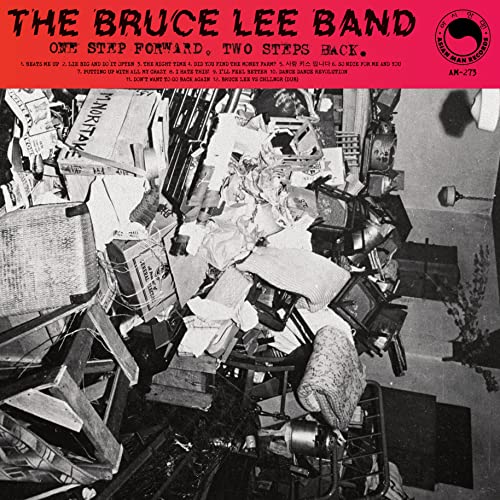 Album cover for “One Step Forward, Two Steps Back” by The Bruce Lee Band.