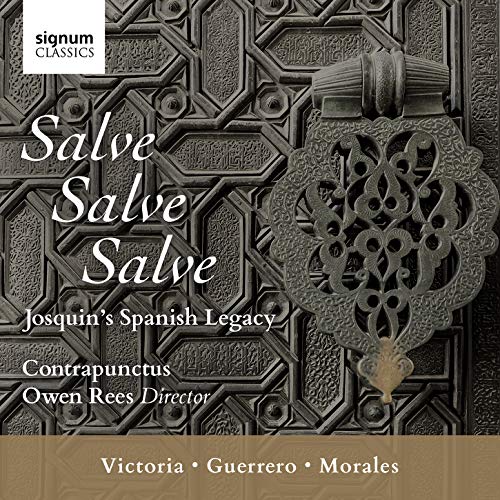CD cover with ornate metalwork and the title "Salve. Salve. Salve.