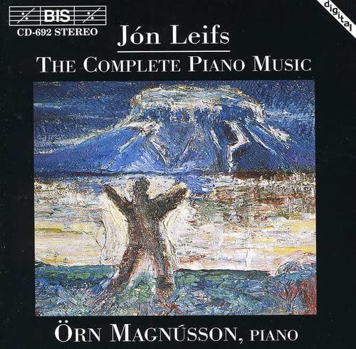 CD cover art: mountainous landscape with a figure, text details artist and title.