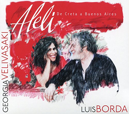 "CD cover art featuring a man and woman holding hands, with red accents."