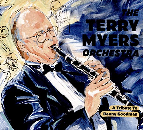 CD cover featuring a painted portrait of a man playing the clarinet.