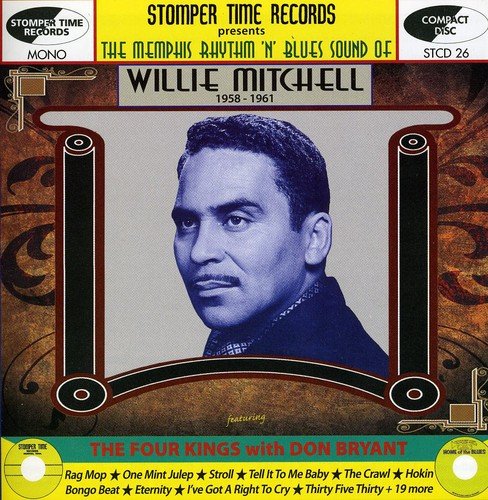 CD cover featuring Willie Mitchell’s portrait in a decorative red frame.