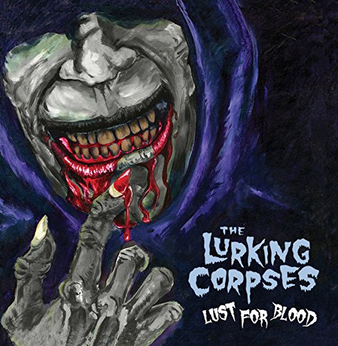 CD cover: grotesque, painted face with dripping mouth and clawed hand.