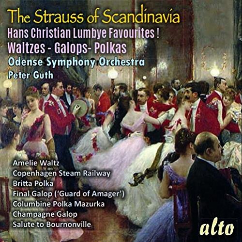 CD cover depicting a crowded 19th-century ballroom dance scene.