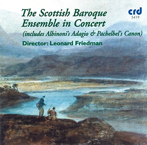 "CD cover featuring a serene landscape painting with green text and a blue logo."