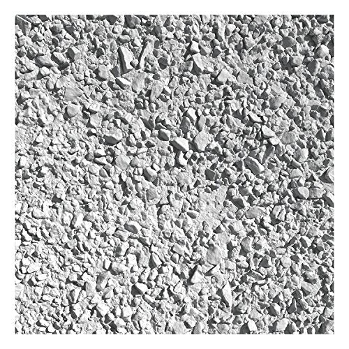 Close-up of textured, grainy gray surface resembling small pebbles.
